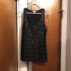 Banana Republic sequined tank top